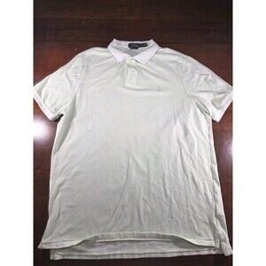 Polo Ralph Lauren Shirt Men's XL Mint Green Classic Fit Cotton Pastel Preppy